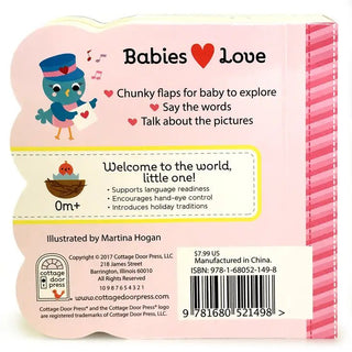 Babies Love Valentines Lift - A - Flap Book - Bray and Em Boutique