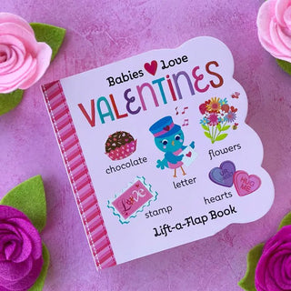 Babies Love Valentines Lift - A - Flap Book - Bray and Em Boutique