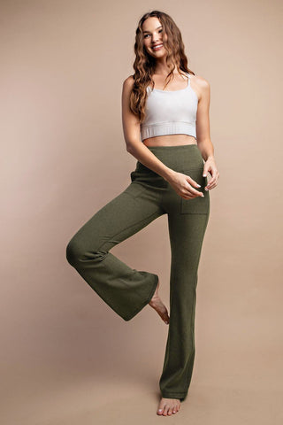 Back To Classic Bell Bottom Pants - Bray and Em Boutique