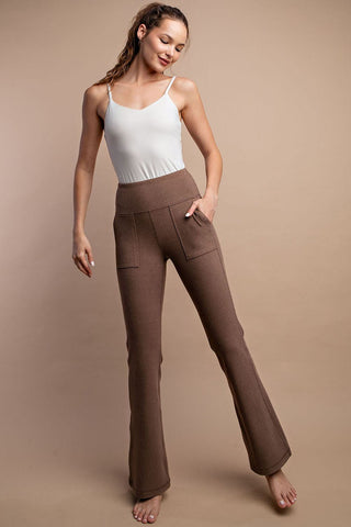 Back To Classic Bell Bottom Pants - Bray and Em Boutique