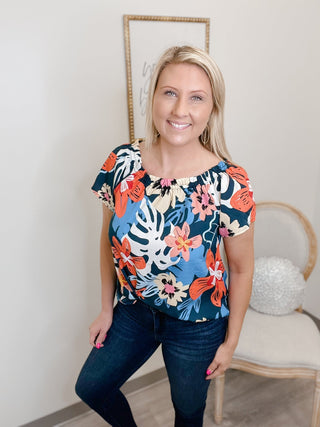 Back To Good Off Shoulder Blouse - Bray and Em Boutique