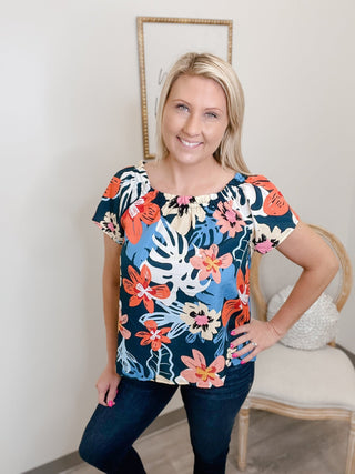 Back To Good Off Shoulder Blouse - Bray and Em Boutique