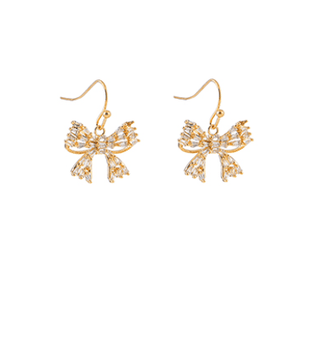 Baguette Bow Earrings - Bray and Em Boutique