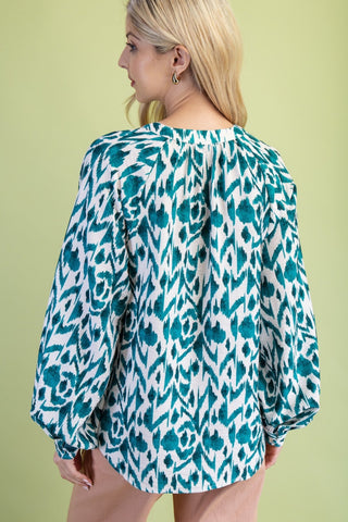 Bakery Blues Blouse - Bray and Em Boutique