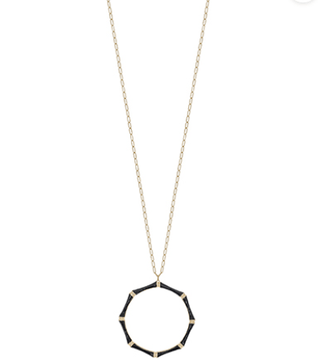 Bamboo Long Necklace - Bray and Em Boutique