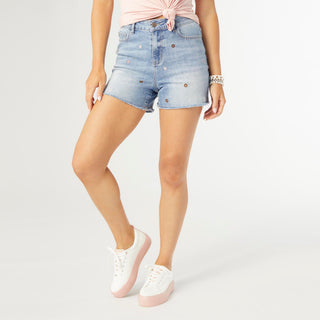 Bambu Soft Shorts - Embroidered - Bray and Em Boutique