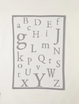 Barefoot Dreams CozyChic ABC Blanket - Bray and Em Boutique