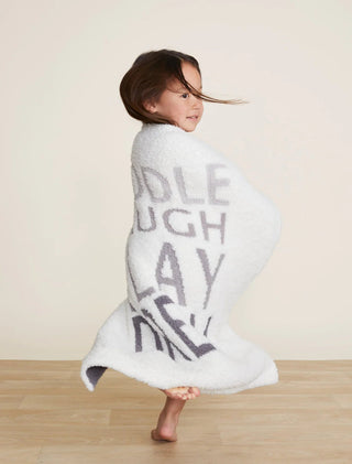 Barefoot Dreams CozyChic® Cuddle Laugh Play Dream Stroller Blanket - Bray and Em Boutique