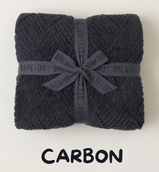 Barefoot Dreams CozyChic® Diamond Weave Blanket - Bray and Em Boutique