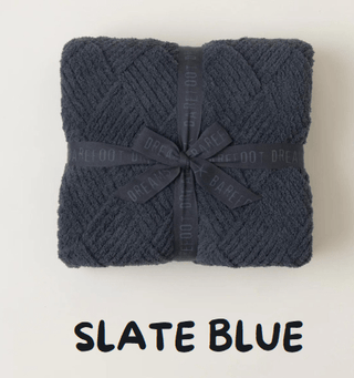 Barefoot Dreams CozyChic® Diamond Weave Blanket - Bray and Em Boutique
