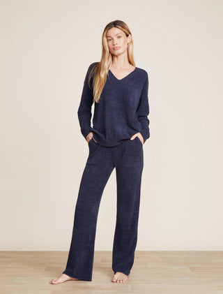 Barefoot Dreams CozyChic Ultra Lite® V Neck Hi - Low Pullover - Bray and Em Boutique