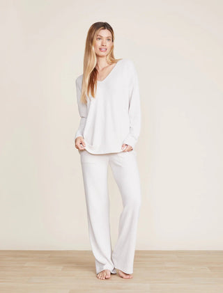 Barefoot Dreams CozyChic Ultra Lite® V Neck Hi - Low Pullover - Bray and Em Boutique