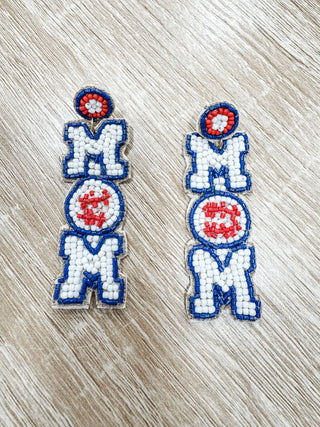 Baseball Mom Earrings - Bray and Em Boutique