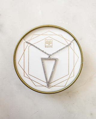 B.b.Lila Hollow Man Necklace - Bray and Em Boutique