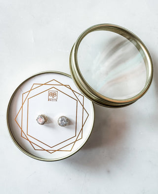 B.b.Lila Lady Jules Studs - Gold - Bray and Em Boutique