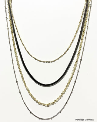 B.b.Lila Penelope Necklace - Bray and Em Boutique