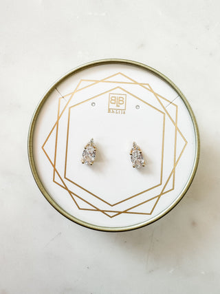 B.b.Lila Perfect Cut Studs - Bray and Em Boutique