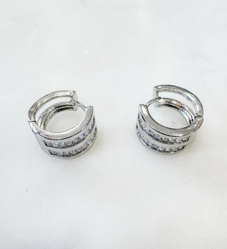 B.b.Lila Runway Hoop Earrings - Bray and Em Boutique