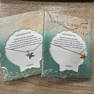 Beach Blessings Charm Necklace Collection - Bray and Em Boutique