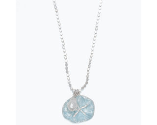 Beachy Keen Sand Dollar Necklace - Bray and Em Boutique