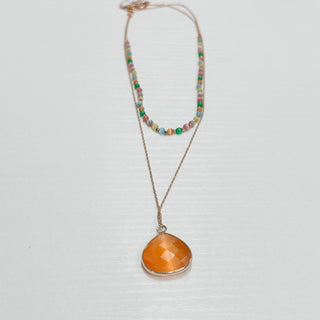 Beaded Dainty Layered Necklace - Bray and Em Boutique