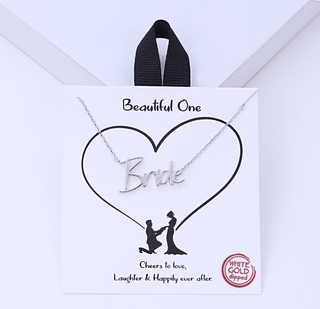 Beautiful Bride Necklace - Bray and Em Boutique