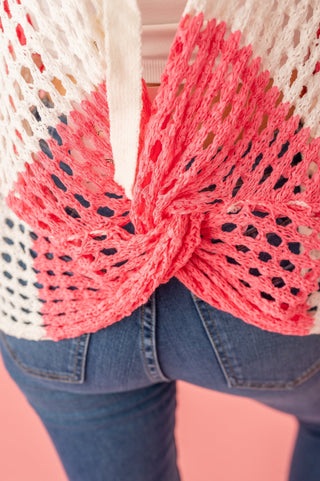 Beautiful Charm Open Knit Top - Bray and Em Boutique