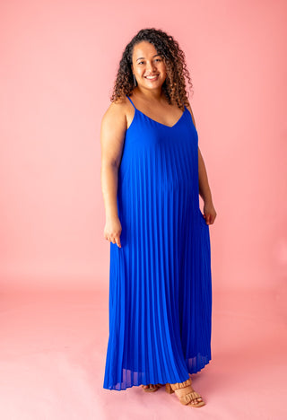 Beautiful Life Pleated Maxi Dress - Bray and Em Boutique