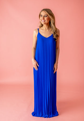 Beautiful Life Pleated Maxi Dress - Bray and Em Boutique