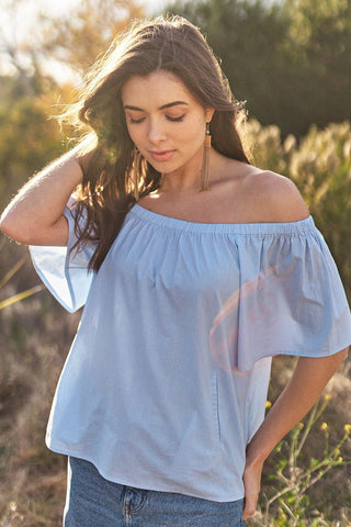Beautiful Odyssey Off - The - Shoulder Top - Bray and Em Boutique