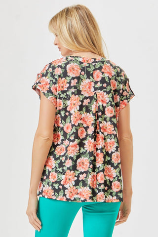 Beauty Is Life Floral Top - Bray and Em Boutique