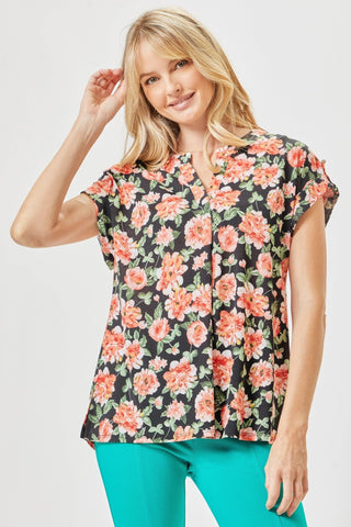 Beauty Is Life Floral Top - Bray and Em Boutique