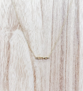 "Best Mom" 14K Gold Dipped Necklace - Bray and Em Boutique
