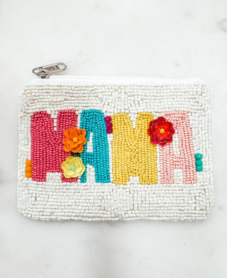 Best Mom and Mama Beaded Coin Purses - Bray and Em Boutique