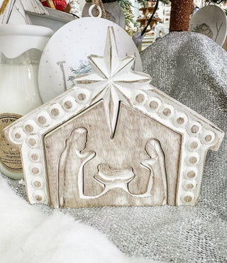 Bethlehem Blessings Wooden Nativity - Bray and Em Boutique