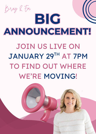 BIG ANNOUNCEMENT - Bray and Em Boutique