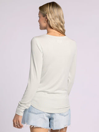 Blank Canvas Ribbed Knit Top - Bray and Em Boutique