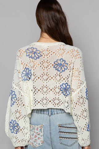 Blooming Bliss Floral Sweater - Bray and Em Boutique