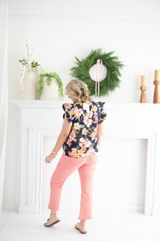 Bloomscape Haven Blouse - Bray and Em Boutique
