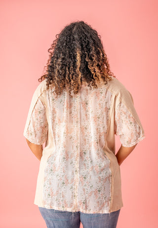 Blushing Love Floral Top - Bray and Em Boutique