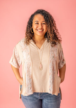 Blushing Love Floral Top - Bray and Em Boutique