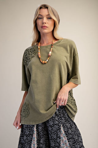 Boho Bloom Crochet Top - Bray and Em Boutique