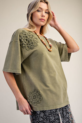 Boho Bloom Crochet Top - Bray and Em Boutique