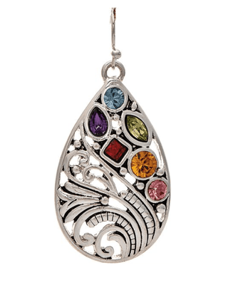 Boho Breeze Teardrop Filigree Earrings - Bray and Em Boutique