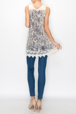 Boho Lace Dream Tunic - Bray and Em Boutique