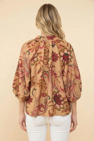 Boho Meets Beauty Blouse - Bray and Em Boutique