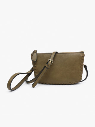 Bonnie Whipstitch Clutch/Crossbody - Bray and Em Boutique