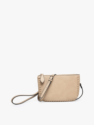 Bonnie Whipstitch Clutch/Crossbody - Bray and Em Boutique