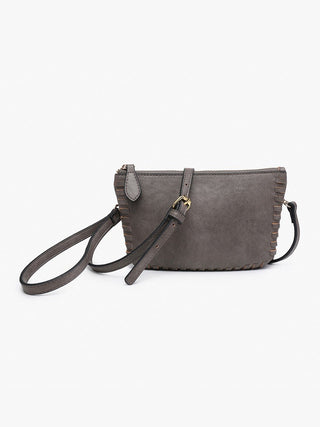Bonnie Whipstitch Clutch/Crossbody - Bray and Em Boutique