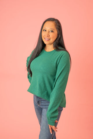 Booming With Beauty Ribbed Top - Bray and Em Boutique